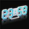 3D LED Digital Clock Azure HomeStock homestocks.myshopify.com 3D LED Digital Clock Azure HomeStock homestocks.myshopify.com