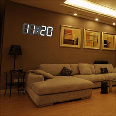 3D LED Digital Clock  HomeStock homestocks.myshopify.com