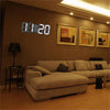 3D LED Digital Clock  HomeStock homestocks.myshopify.com 3D LED Digital Clock  HomeStock homestocks.myshopify.com