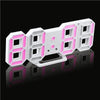 3D LED Digital Clock Pink HomeStock homestocks.myshopify.com 3D LED Digital Clock Pink HomeStock homestocks.myshopify.com