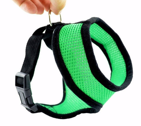 Adjustable Soft Dog Harness Mesh Vest  HomeStock homestocks.myshopify.com