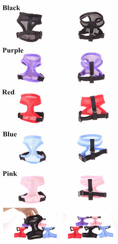 Adjustable Soft Dog Harness Mesh Vest  HomeStock homestocks.myshopify.com