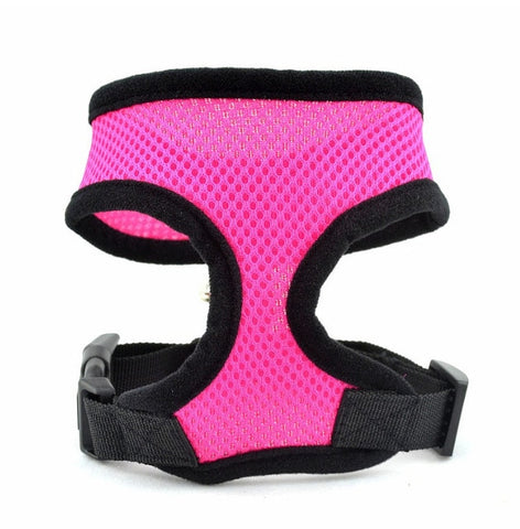Adjustable Soft Dog Harness Mesh Vest Rose / XS HomeStock homestocks.myshopify.com