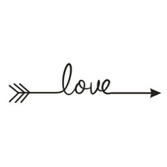 Love Arrow Wall Sticker