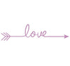 Love Arrow Wall Sticker Purple HomeStock homestocks.myshopify.com Love Arrow Wall Sticker Purple HomeStock homestocks.myshopify.com