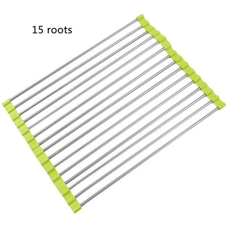 Sink Rack Roll Green / 15 roots HomeStock homestocks.myshopify.com