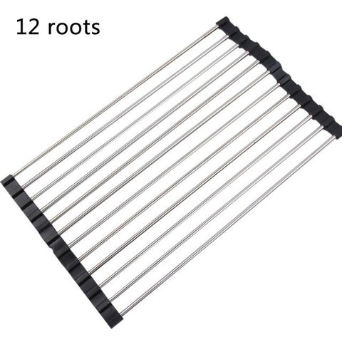 Sink Rack Roll Black / 12 roots HomeStock homestocks.myshopify.com