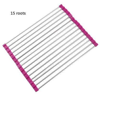 Sink Rack Roll Pink / 15 roots HomeStock homestocks.myshopify.com