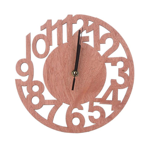 Round Modern Wood Wall Clock Round Modern Wood Wall Clock