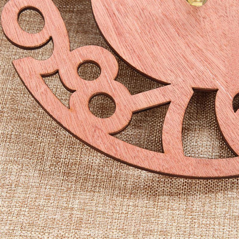 Round Modern Wood Wall Clock  HomeStock homestocks.myshopify.com