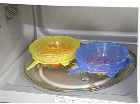 Silicone Stretch Lids - Set of 6  HomeStock homestocks.myshopify.com