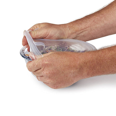 Silicone Stretch Lids - Set of 6  HomeStock homestocks.myshopify.com