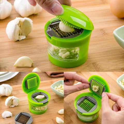 Mini Press Design Manul Garlic Slicer Chopper Vegetable Mincer  HomeStock homestocks.myshopify.com