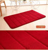Bathroom Memory Foam Carpet wine red HomeStock homestocks.myshopify.com