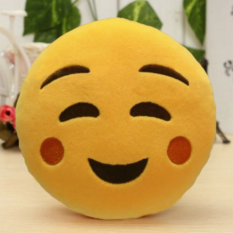 Emoji Cushion Smile HomeStock homestocks.myshopify.com