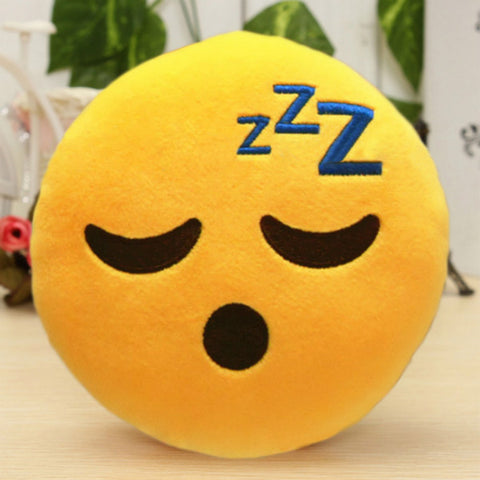 Emoji Cushion Sleeping HomeStock homestocks.myshopify.com