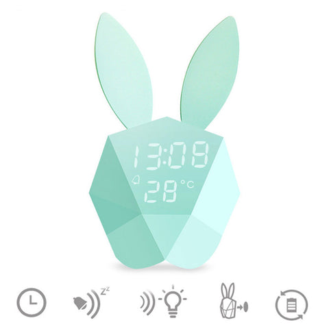 Bunny Digital LED Alarm Clock  HomeStock homestocks.myshopify.com