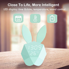 Bunny Digital LED Alarm Clock  HomeStock homestocks.myshopify.com