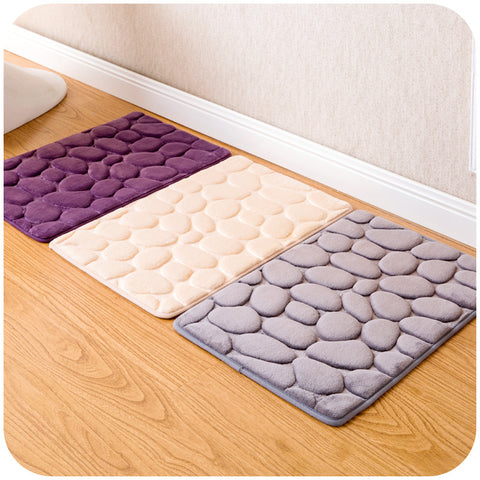 Coral Fleece Bathroom Memory Foam Rug  HomeStock homestocks.myshopify.com