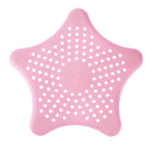 Silicone Sink Drain Filter Pink HomeStock homestocks.myshopify.com