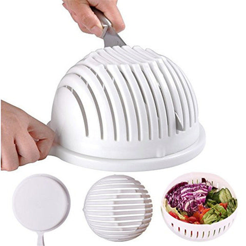 60 Seconds Easy Salad Cutter Bowl  HomeStock homestocks.myshopify.com