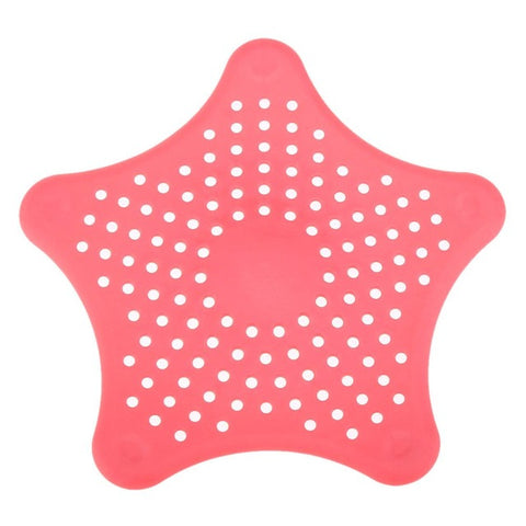 Silicone Sink Drain Filter Red HomeStock homestocks.myshopify.com