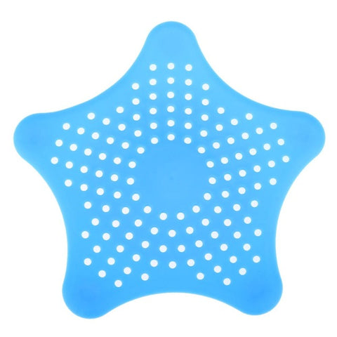 Silicone Sink Drain Filter Light Blue HomeStock homestocks.myshopify.com