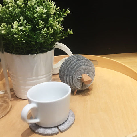Sheep Coasters  HomeStock homestocks.myshopify.com