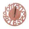 Round Modern Wood Wall Clock  HomeStock homestocks.myshopify.com