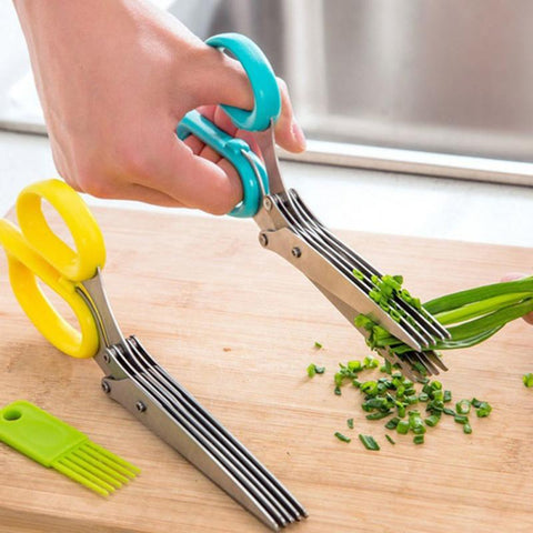 Stainless Steel 5 Layers Scissors  HomeStock homestocks.myshopify.com