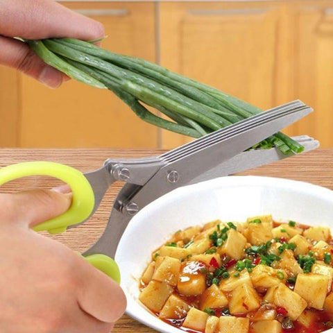 Stainless Steel 5 Layers Scissors  HomeStock homestocks.myshopify.com