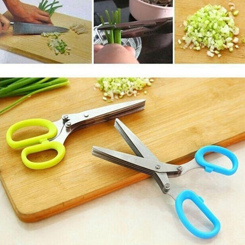Stainless Steel 5 Layers Scissors  HomeStock homestocks.myshopify.com